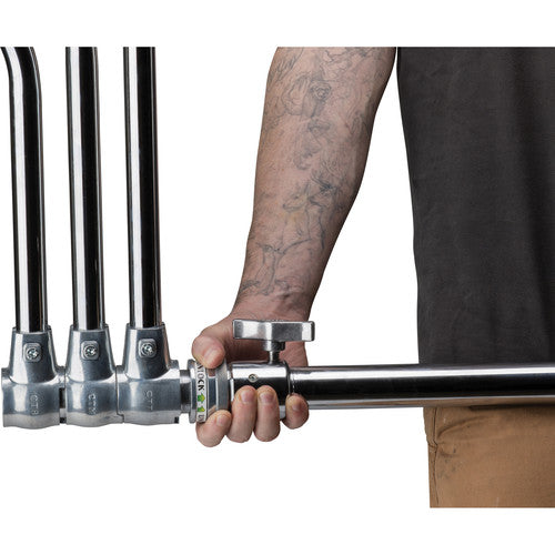 Turtle Base C-Stand 20" (6.5', Chrome)