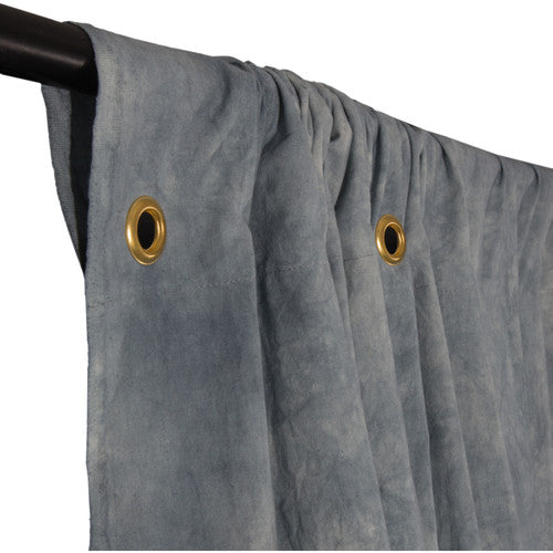 Crushed Muslin Background (Gray Mist, 10 x 24')