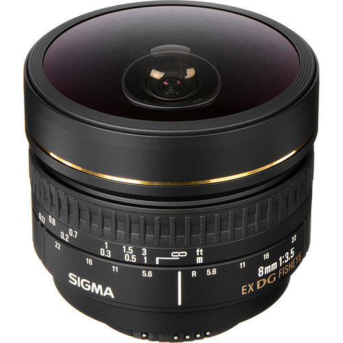 Lente Sigma 8mm f/3.5 EX DG Circular Fisheye Lens for Canon EF