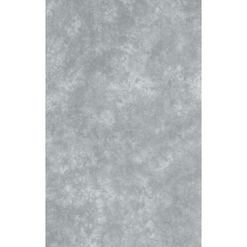 Tie-Dye Muslin Background (10 x 24', Slate Gray)
