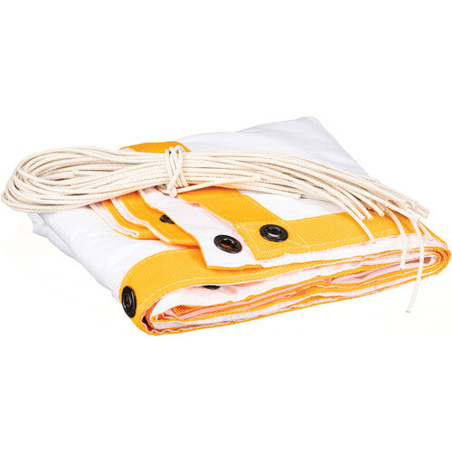 Seda artificial blanca 12x12 pies 4x4 mt