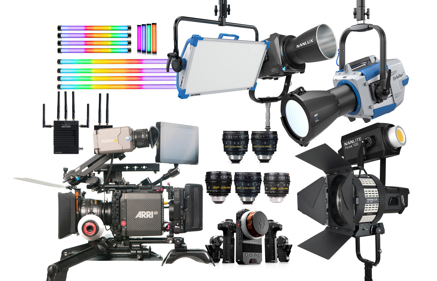 COMBO CAMARA Y LUCES