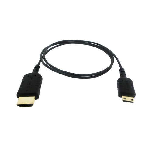 HYPER HyperThin Mini-HDMI to HDMI Cable (2.6', Black)