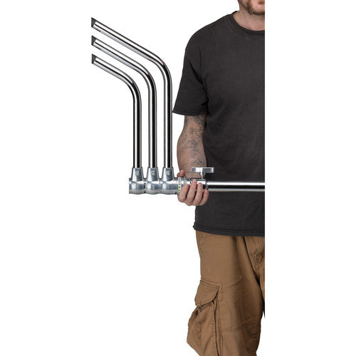 Turtle Base C-Stand 40"  (10.75', Chrome)