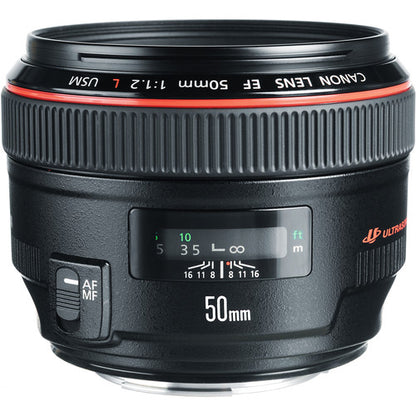 Lente Canon EF 50 mm f/1,2L USM