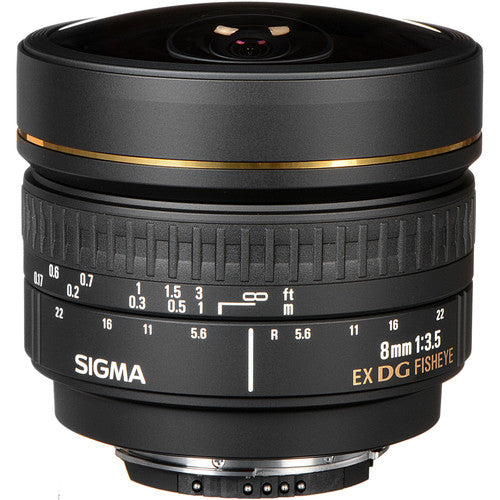 Lente Sigma 8mm f/3.5 EX DG Circular Fisheye Lens for Canon EF