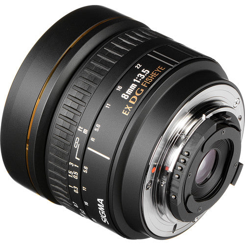 Lente Sigma 8mm f/3.5 EX DG Circular Fisheye Lens for Canon EF