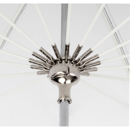 Sombrilla parabólico Impact de 2 Mt, 7 pies (blanco/negro)