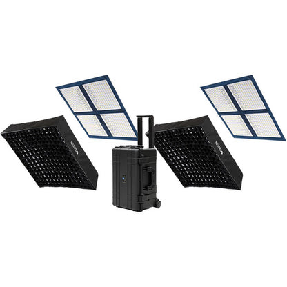 Intellytech LiteCloth LC-160RGBW 2 x 2' Foldable LED 2-Mat Kit (V-Mount)
