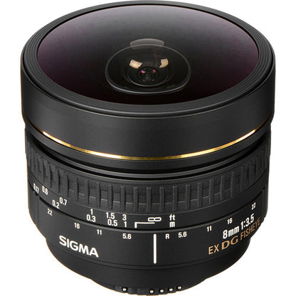 Lente Sigma 8mm f/3.5 EX DG Circular Fisheye Lens for Canon EF