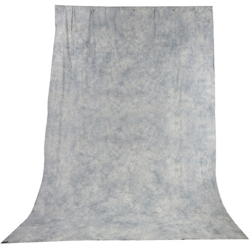 Tie-Dye Muslin Background (10 x 24', Slate Gray)